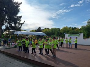 Спортен празник в ДГ №11 „Детелина“ за Европейския ден на спорта